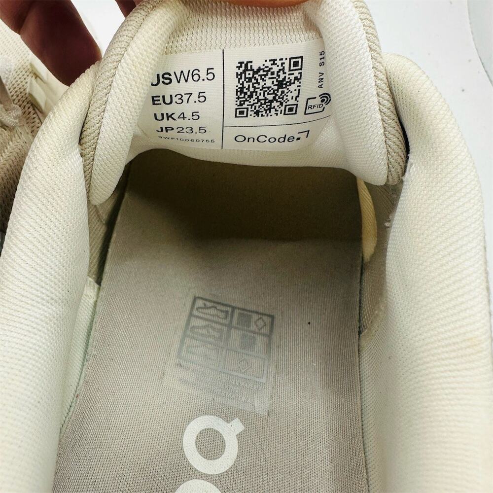 On Running Cloud 6 Running Shoes Pearl/White Sneakers | Women's Size 6.5 | EUC - Picture 8 of 10